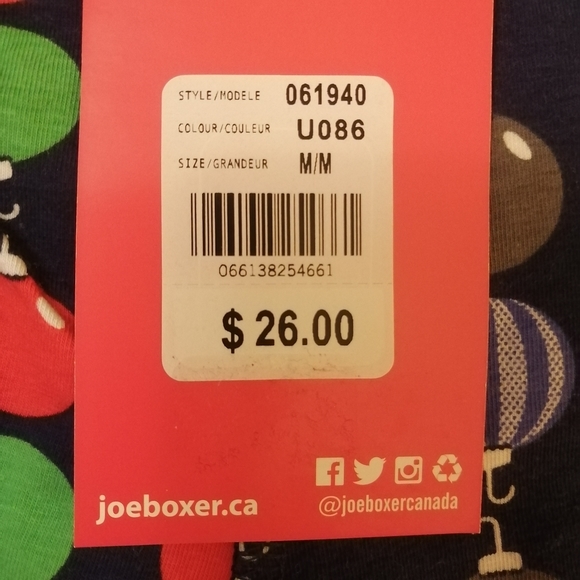 Joe Boxer boxer Christmas briefs underwear size medium gift NWT - Picture 3 of 7